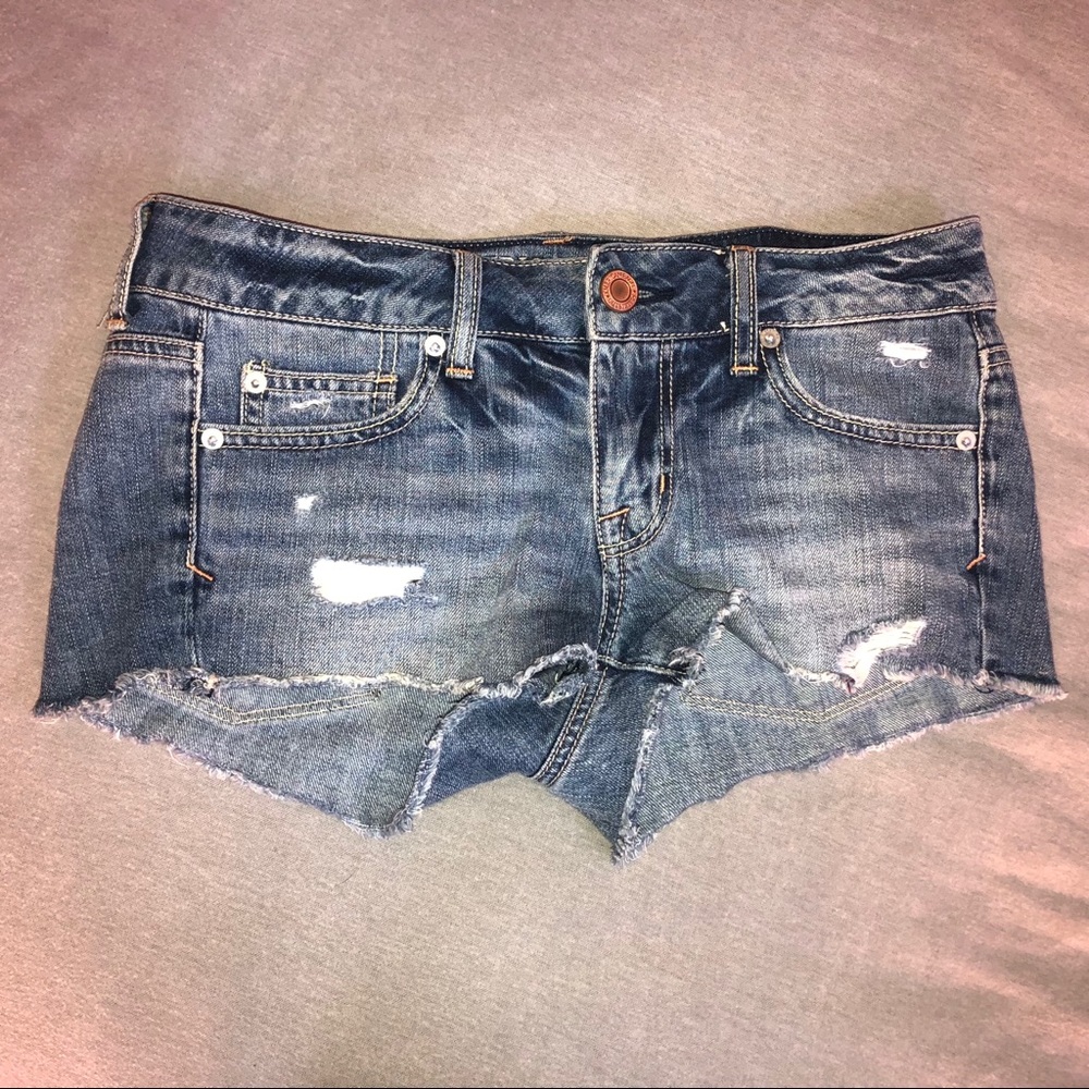 American eagle jean shorts